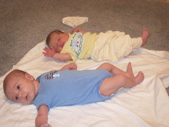 Cyrus and Grace Baby Pictures